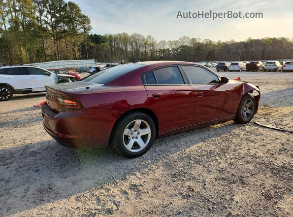 2C3CDXAG9LH146939 2020 DODGE CHARGER Burgundy Rear right