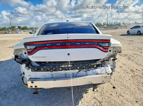2C3CDXAT0KH644877 2019 DODGE CHARGER White Widok z tyłu