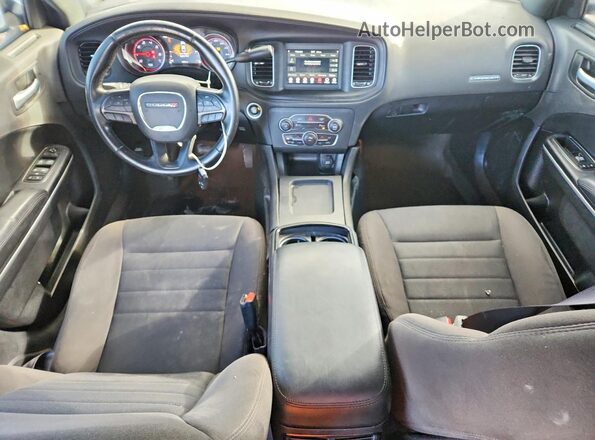2C3CDXAT0KH644877 2019 DODGE CHARGER White Widok deski rozdzielczej