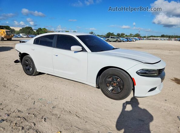 2C3CDXAT0KH644877 2019 DODGE CHARGER White Przód prawy