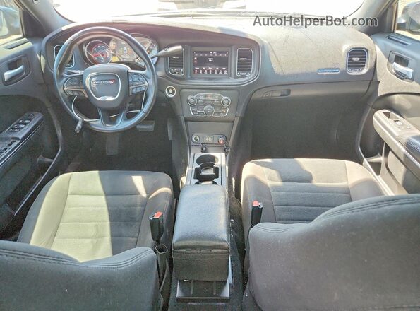 2C3CDXAT4KH592458 2019 DODGE CHARGER Черный Вид панели приборов