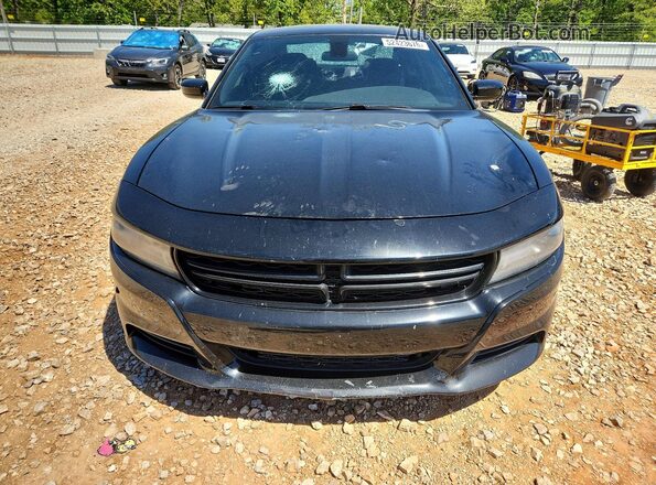 2C3CDXAT4KH592458 2019 DODGE CHARGER Черный Вид спереди
