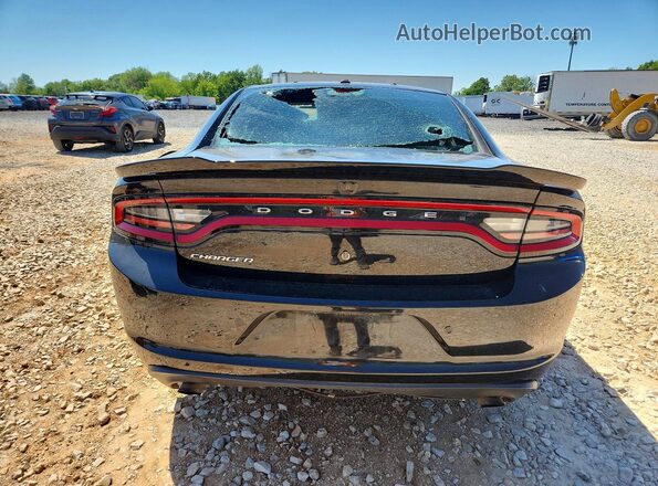2C3CDXAT4KH592458 2019 DODGE CHARGER Черный Вид сзади