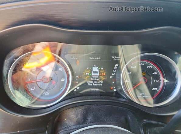 2C3CDXAT4KH592458 2019 DODGE CHARGER Черный Вид щитка приборов