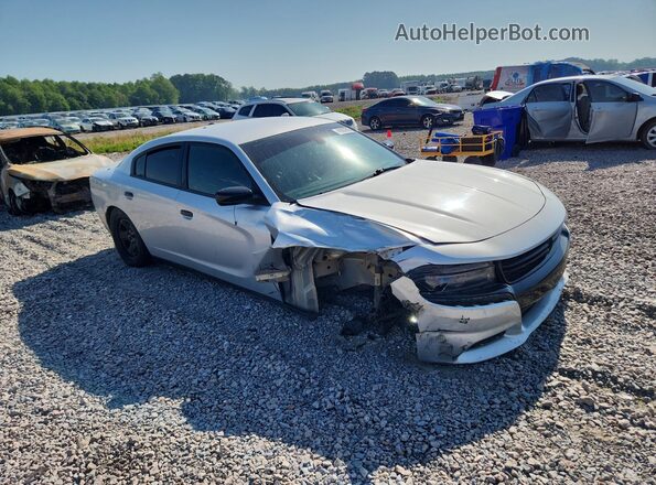 2C3CDXAT5KH568072 2019 DODGE CHARGER Серебряный Передняя правая четверть