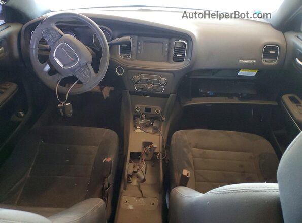 2C3CDXAT8GH211265 2016 DODGE CHARGER Красный Вид панели приборов