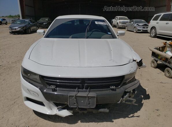 2C3CDXAT9JH188960 2018 DODGE CHARGER Белый Вид спереди