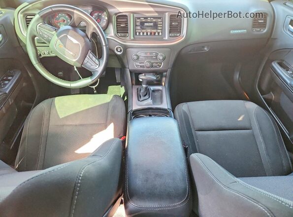 2C3CDXBG0KH573147 2019 DODGE CHARGER Серебряный Вид панели приборов