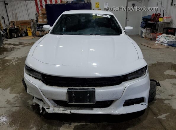2C3CDXBG0LH162980 2020 DODGE CHARGER Белый Вид спереди