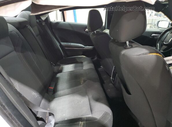 2C3CDXBG0LH162980 2020 DODGE CHARGER Белый Вид задних сидений