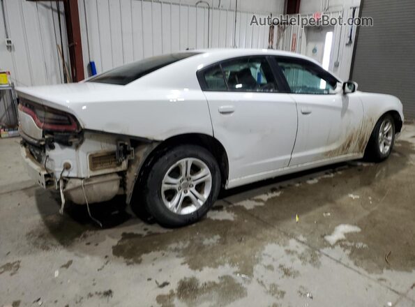 2C3CDXBG0LH162980 2020 DODGE CHARGER Белый Задняя правая четверть