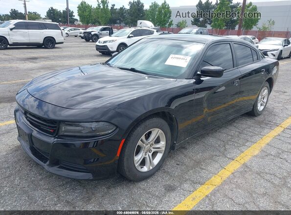 2C3CDXBG0LH188429 2020 DODGE CHARGER Черный Передняя левая четверть