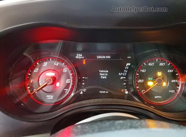 2C3CDXBG0MH504767 2021 DODGE CHARGER Синий Вид щитка приборов