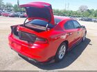 2022 Dodge Charger Sxt Rwd Красный vin: 2C3CDXBG0NH207774