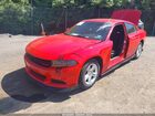 2022 Dodge Charger Sxt Rwd Красный vin: 2C3CDXBG0NH207774