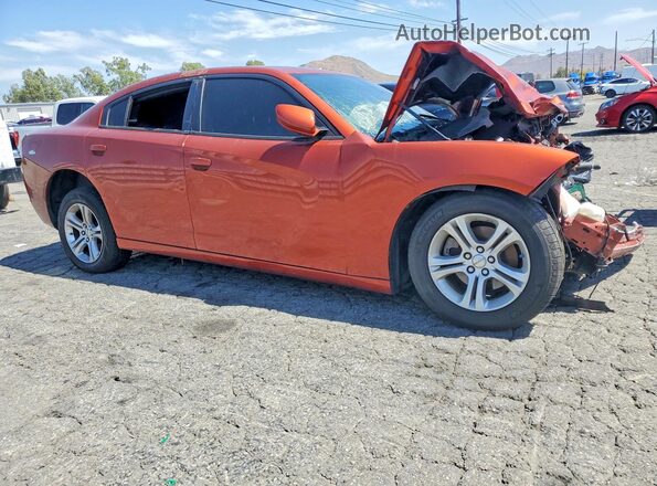 2C3CDXBG0NH212649 2022 DODGE CHARGER Оранжевый Передняя правая четверть