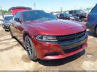 2018 Dodge Charger Sxt Rwd Red vin: 2C3CDXBG1JH126230
