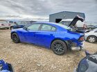 2019 Dodge Charger Sxt Синий vin: 2C3CDXBG1KH741930