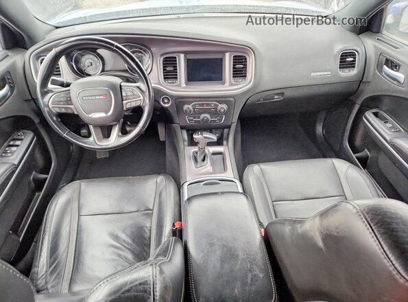 2C3CDXBG1KH741930 2019 DODGE CHARGER Синий Вид панели приборов
