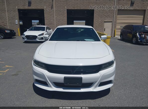 2C3CDXBG1LH179979 2020 DODGE CHARGER Белый Вид задней части салона