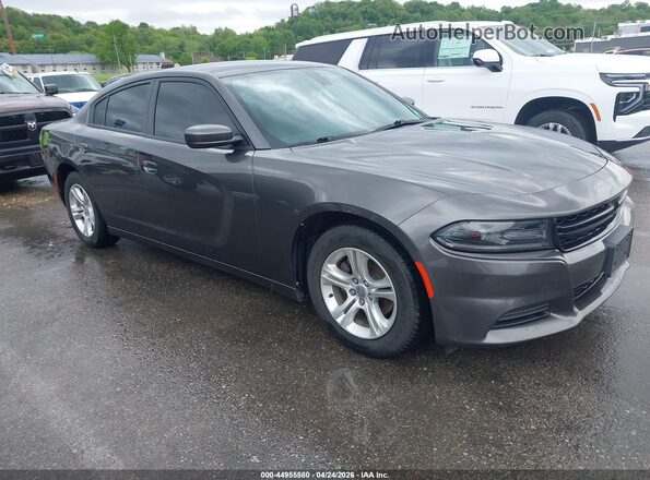 2C3CDXBG1LH192022 2020 DODGE CHARGER Серый Передняя правая четверть