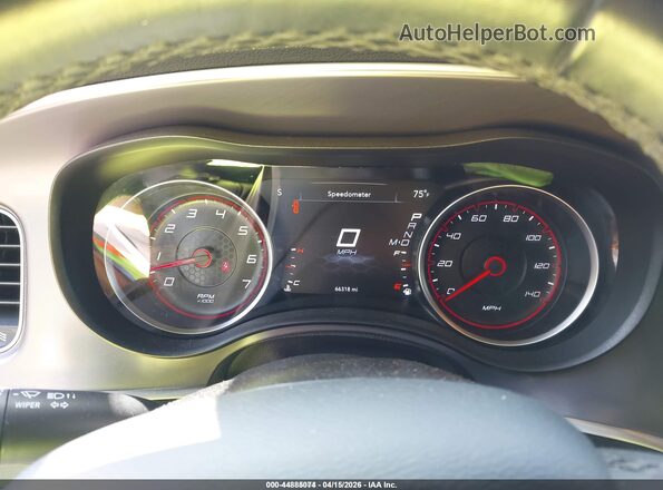 2C3CDXBG1LH192098 2020 DODGE CHARGER White უკანა სავარძლების ხედი