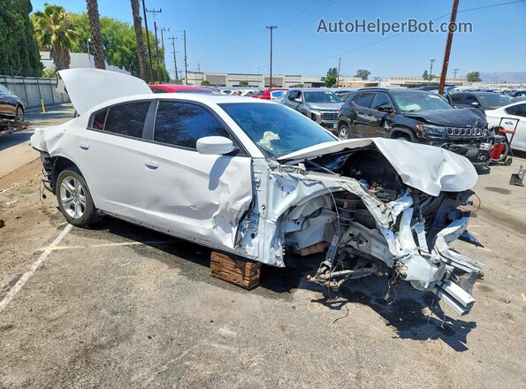 2C3CDXBG1NH157225 2022 DODGE CHARGER White Передня права чверть