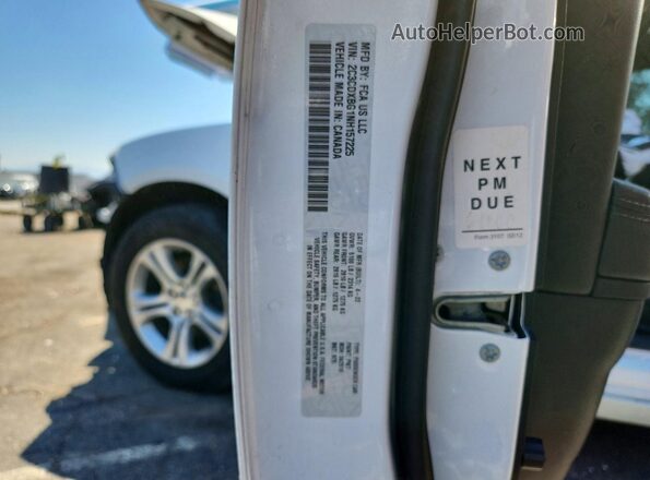 2C3CDXBG1NH157225 2022 DODGE CHARGER White Вид наклейки з VIN-кодом