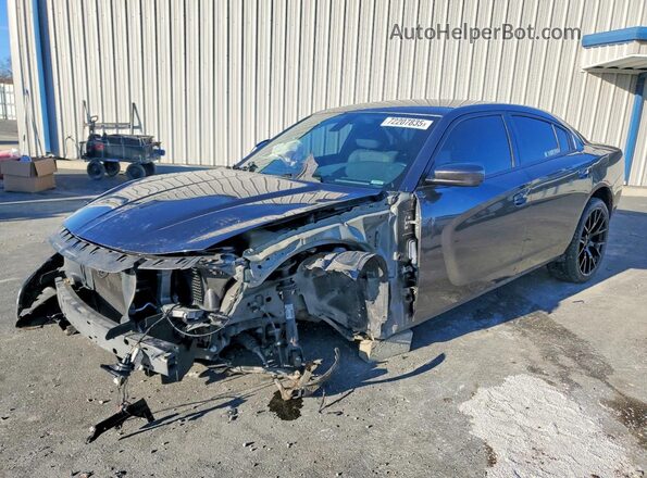 2C3CDXBG1NH179225 2022 DODGE CHARGER Серый Передняя левая четверть