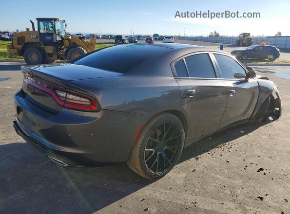 2C3CDXBG1NH179225 2022 DODGE CHARGER Серый Задняя правая четверть