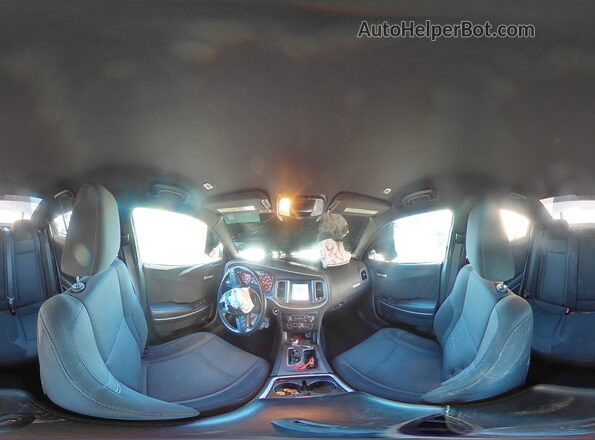 2C3CDXBG1NH179225 2022 DODGE CHARGER Серый Панорамный вид салона 360°