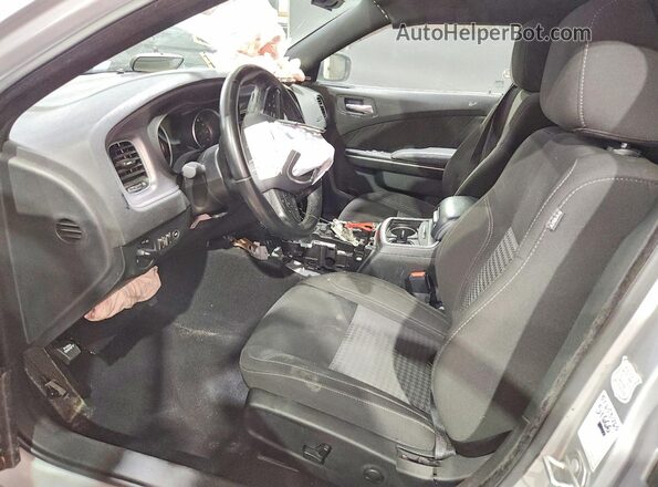 2C3CDXBG1PH547115 2023 DODGE CHARGER Серебряный Вид салона спереди