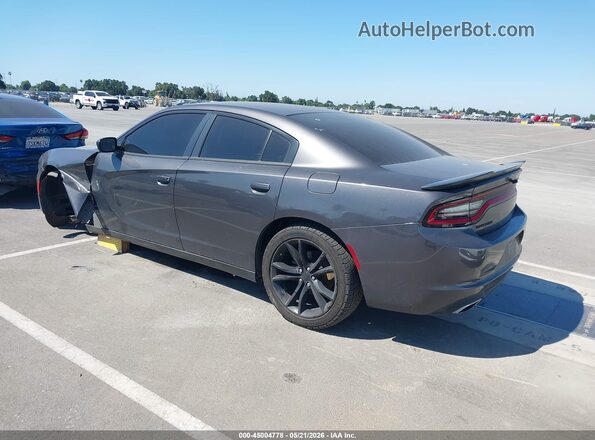 2C3CDXBG2GH223171 2016 DODGE CHARGER Серый Задняя левая четверть