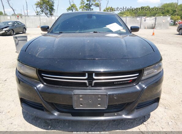 2C3CDXBG2HH505294 2017 DODGE CHARGER Черный Вид спереди