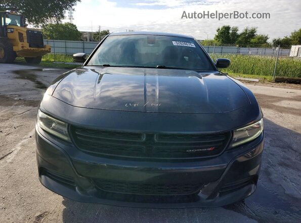 2C3CDXBG2KH745727 2019 DODGE CHARGER Черный Вид спереди