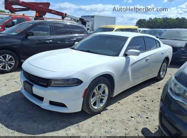 2C3CDXBG2LH190067 2020 DODGE CHARGER White Передня ліва чверть