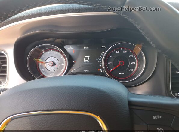 2C3CDXBG2LH190067 2020 DODGE CHARGER White Вид задніх сидінь