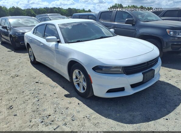 2C3CDXBG2LH190067 2020 DODGE CHARGER White Передня права чверть