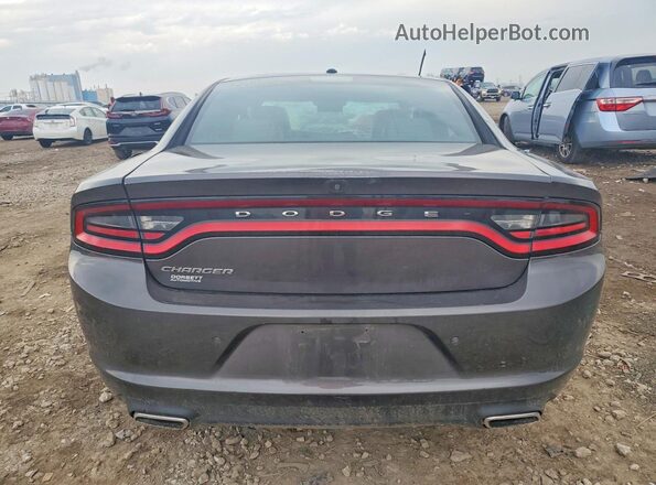 2C3CDXBG2MH510764 2021 DODGE CHARGER Серый Вид сзади