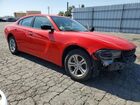 2023 Dodge Charger Sxt Red vin: 2C3CDXBG2PH593133