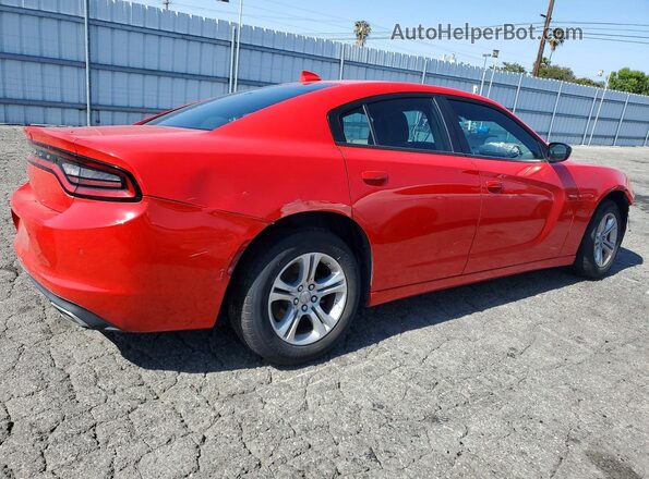 2C3CDXBG2PH593133 2023 DODGE CHARGER Red Задня права чверть