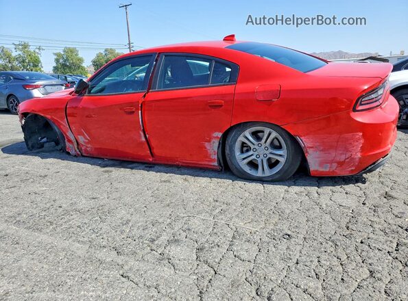 2C3CDXBG2PH593133 2023 DODGE CHARGER Red Задня ліва чверть