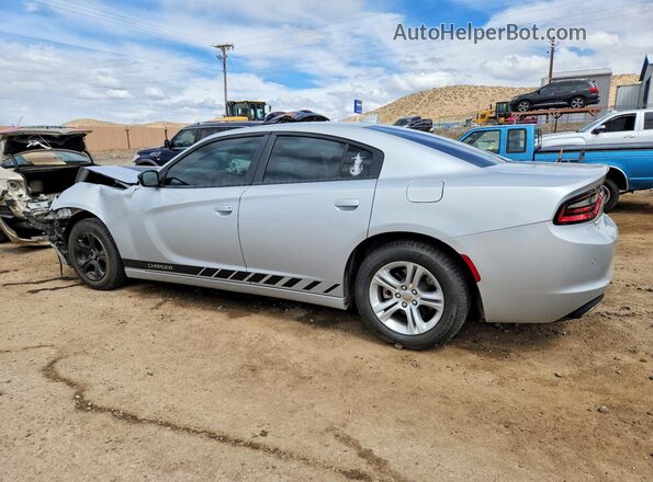 2C3CDXBG2PH700259 2023 DODGE CHARGER Серебряный Задняя левая четверть