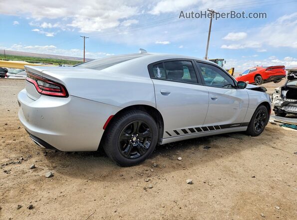 2C3CDXBG2PH700259 2023 DODGE CHARGER Серебряный Задняя правая четверть