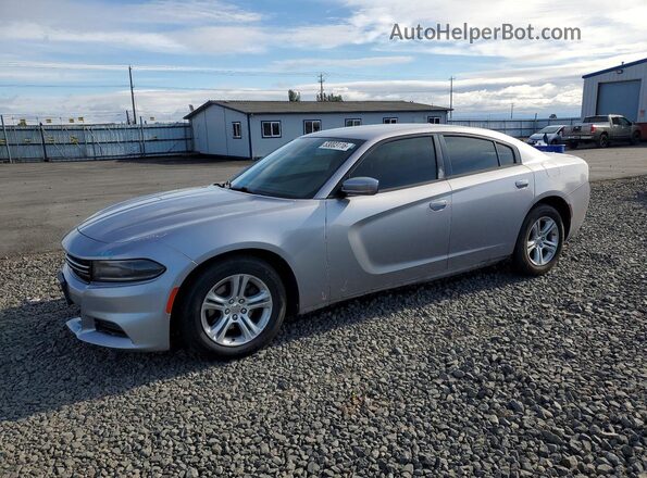 2C3CDXBG3GH109972 2016 DODGE CHARGER Silver Przód lewy