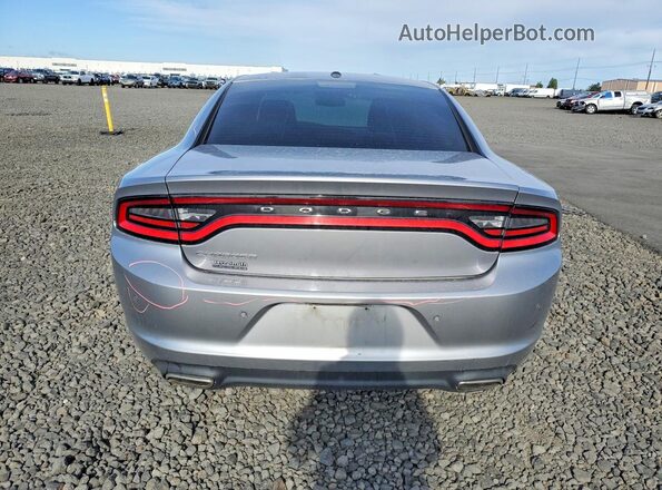 2C3CDXBG3GH109972 2016 DODGE CHARGER Silver Widok z tyłu