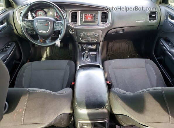 2C3CDXBG3GH109972 2016 DODGE CHARGER Silver Widok deski rozdzielczej