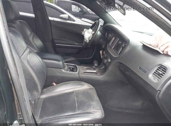 2C3CDXBG3NH208353 2022 DODGE CHARGER Черный Вид салона спереди