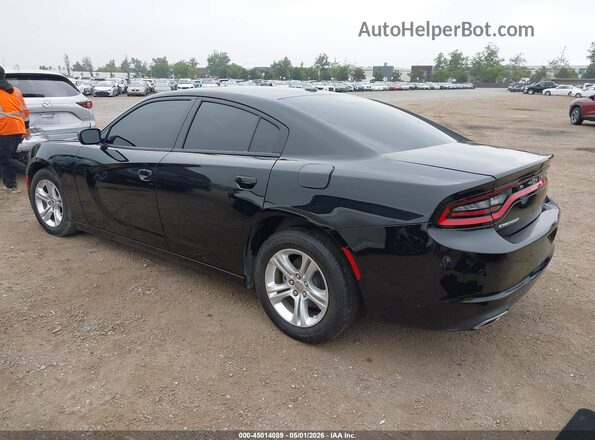 2C3CDXBG3NH208353 2022 DODGE CHARGER Черный Задняя левая четверть