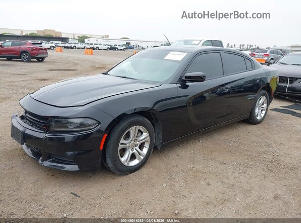 2C3CDXBG3NH208353 2022 DODGE CHARGER Черный Передняя левая четверть
